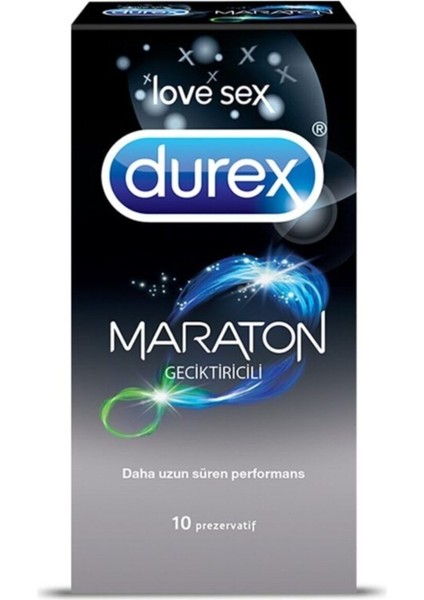 Maraton 10'lu Geciktiricili Prezervatif