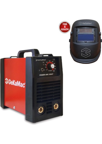 Power Arc 200 Lt Inverter Kaynak Makinesi + Colormatic Otomatik Kararan Kaynak Maskesi
