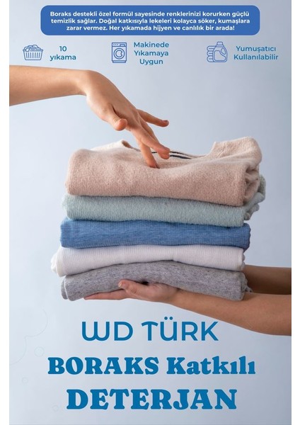 Boraks Katkılı Deterjan 1,5 kg Renkliler Için Özel fırsatları
