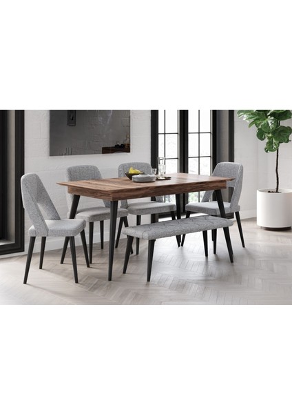 Cotta Brown Yemek Odası Takımı modelleri