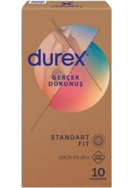 Gerçek Dokunuş Standart Fit 10 Lu Prezervatif