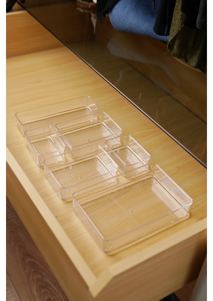 Çekmece Içi Takı ve Makyaj Organizeri 6'lı Set modelleri