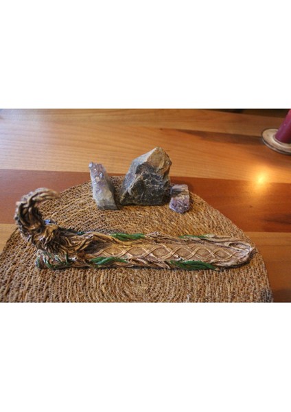 Polyester Özel Tasarım Ay Dede Çubuk Tütsülük