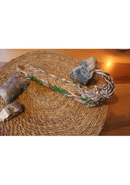 Polyester Özel Tasarım Ay Dede Çubuk Tütsülük