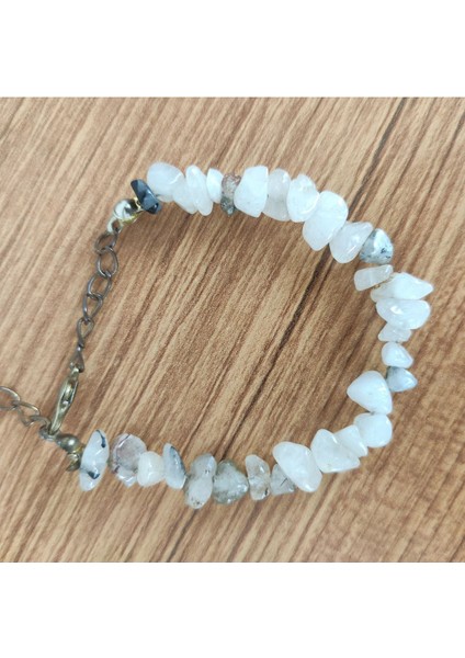 3. doğal Ay Taşı Bileklik – Ruhsal Huzur & Feminen Enerji - 8775 modelleri