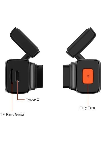 Siyah 2k Hd Wifi Araç Içi Ön Araç Kamerası fırsatları