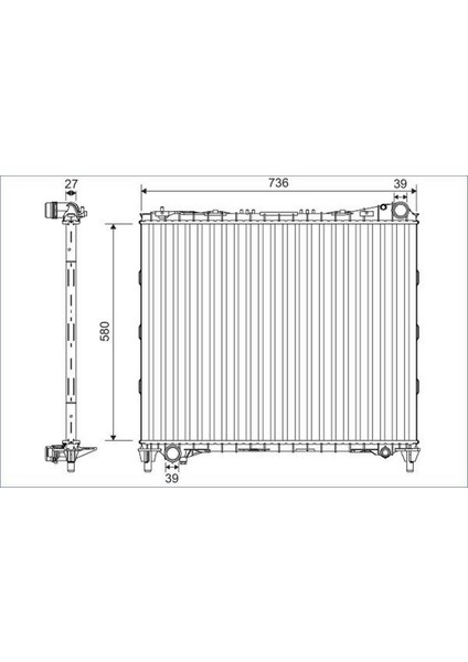 Motor Su Radyatoru 3.0 Sdv6 5.0 Scv8 Range Rover 4 Vogue L405 Range Rover Sport 2 L494 Gnzrz
