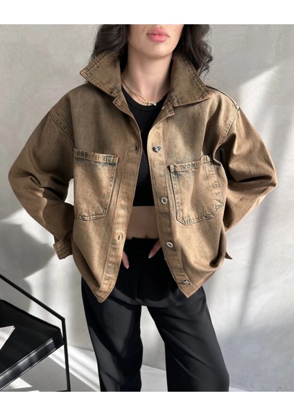 Oversize Denim Ceket indirimleri