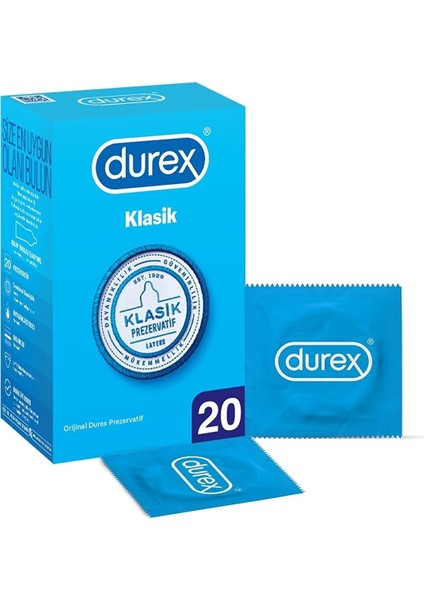 Klasik Prezervatif 20'li Prezervatif