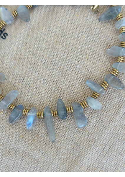 Labradorit Doğaltaş Kolye modelleri