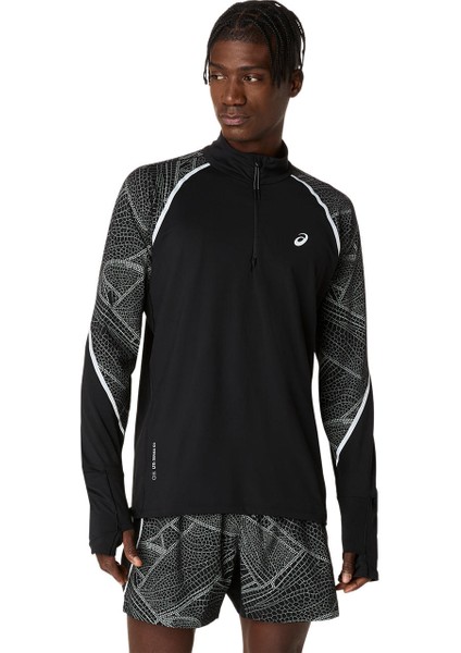 Limited Series Lite-Show Ls Top Erkek Siyah Beyaz Uzun Kollu Tshirt 2011D362-001