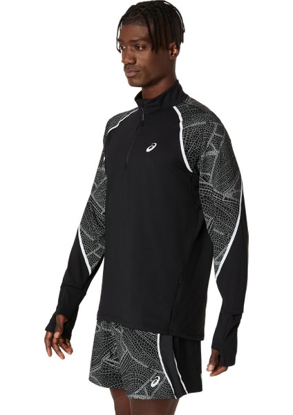 Limited Series Lite-Show Ls Top Erkek Siyah Beyaz Uzun Kollu Tshirt 2011D362-001 modelleri