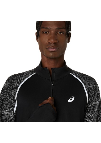 Limited Series Lite-Show Ls Top Erkek Siyah Beyaz Uzun Kollu Tshirt 2011D362-001 fırsatları