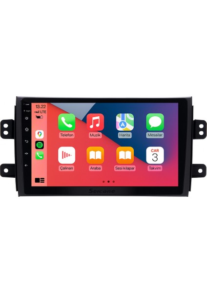 Fiat Sedici Multimedya 2005-2014 6 GB Ram 128 GB Hafıza 8 Çekirdek Navigatör X-Premium Series