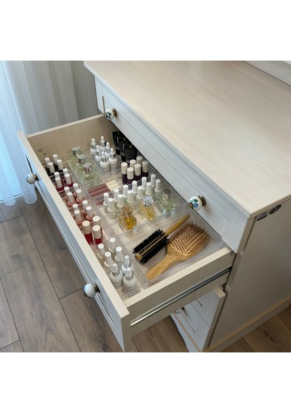 14'lü Set Çekmece Içi Dolap Içi Düzenleyici Organizer Kristal fırsatları