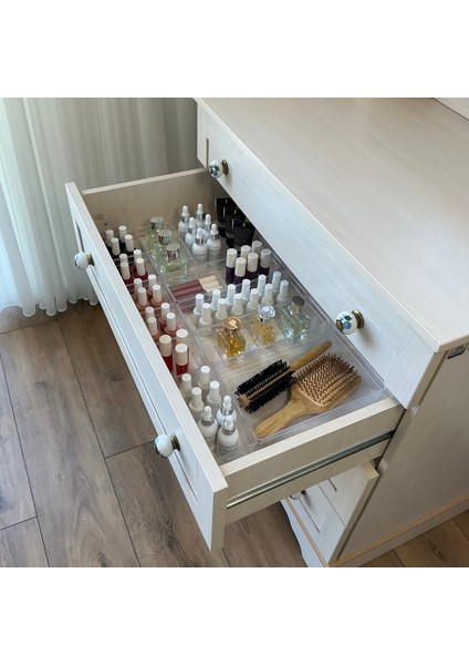 14'lü Set Çekmece Içi Dolap Içi Düzenleyici Organizer Kristal indirimleri