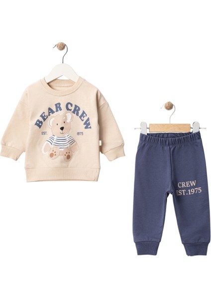 Bear Crew Ikili Erkek Bebek Takım