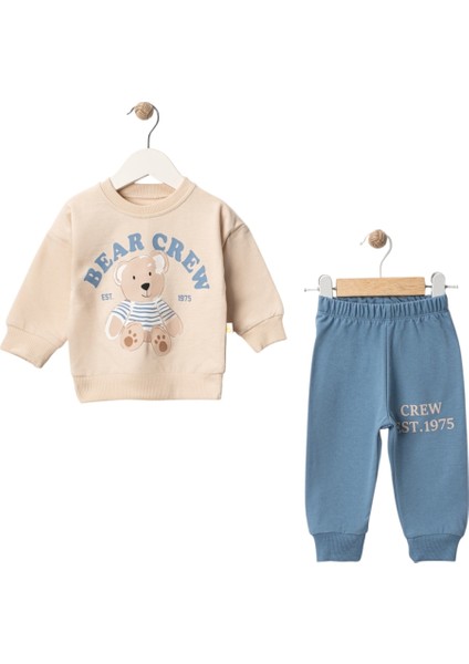 Bear Crew Ikili Erkek Bebek Takım