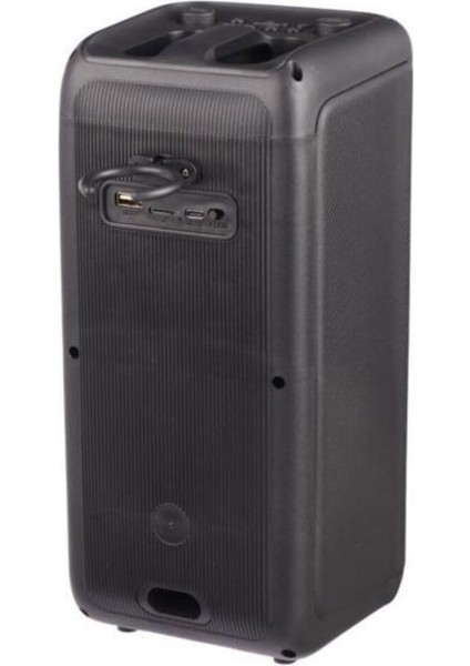 1973 Kablosuz Mikrofonlu Radyo / USB / Hafiza Kartli Rgb Ledli Taşınabilir Bluetooth Hoparlör Parti Speaker modelleri
