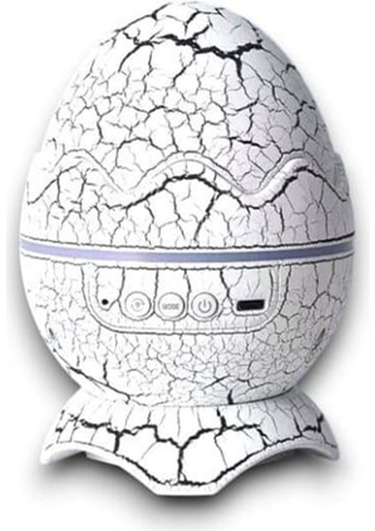 Dekoratif Çatlak Dinozor Yumurtası Ses Hoparlörü ve Gece Lambası modelleri