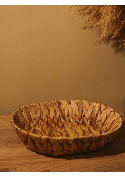 Hasır Su Sümbülü Ekmek Sepeti Oval fırsatları