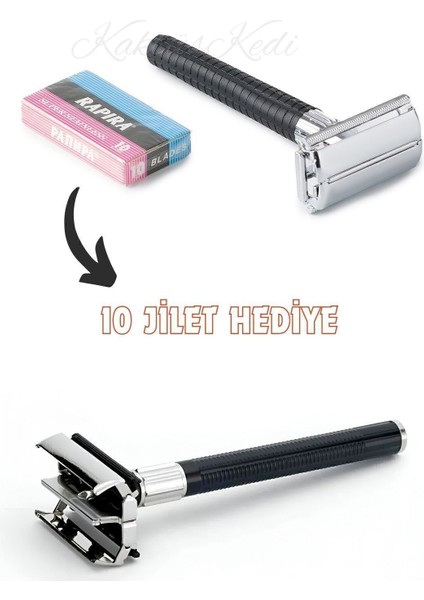 Orak Manuel Tıraş Makinesi | Geleneksel Tıraş Aleti | 10 Jilet Hediyeli modelleri