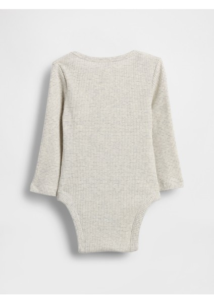 Bebek Açık Gri First Favorites Tinyrib Bodysuit fırsatları