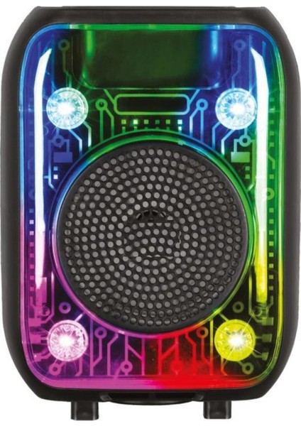 D66 Siyah Kablolu Mikrofonlu Bluetooth Hoparlör fiyatları