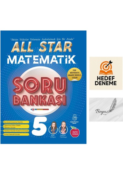 Newton 5.sınıf All Star Matematik Soru Bankası Hedef Deneme