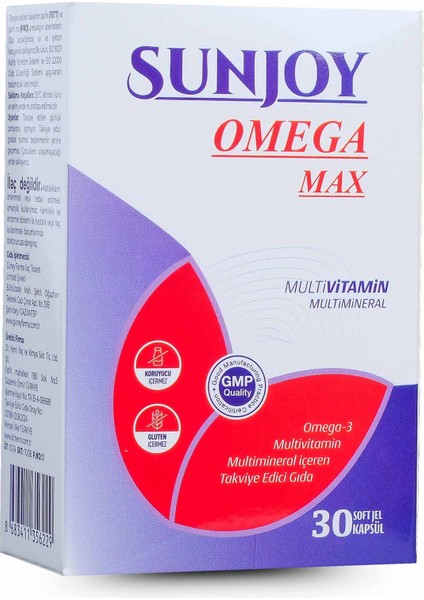 Omega Max - Balık Yağı ve Multivitamin