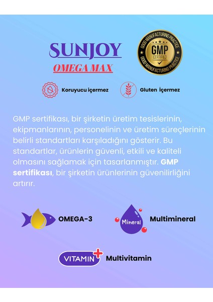 Omega Max - Balık Yağı ve Multivitamin modelleri