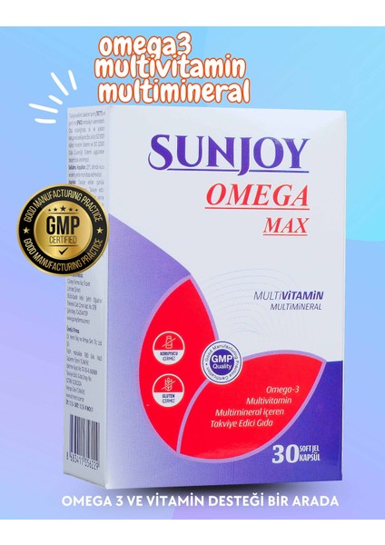 Omega Max - Balık Yağı ve Multivitamin fırsatları