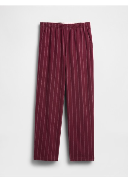 Kadın Bordo En Yumuşak Flannel Pijama Pantolonu fiyatları