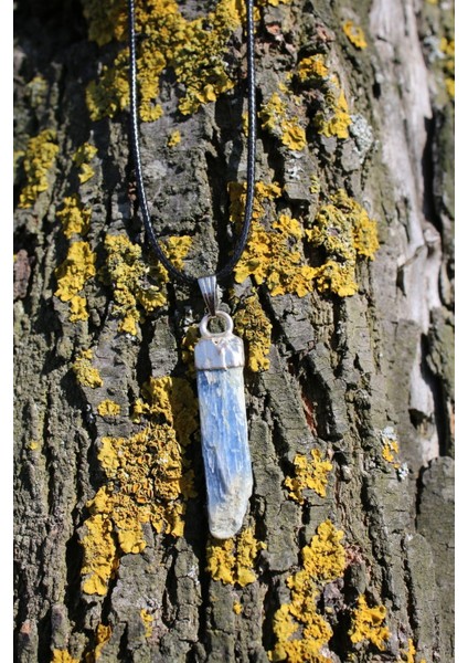 Kiyanit Doğal Taş Spiritüel Enerji Kolye fiyatları