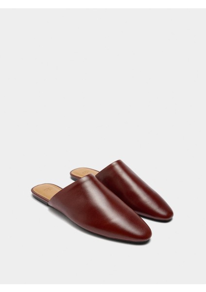 Deri Mule Ayakkabı modelleri