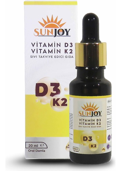 D3K2 Vitamin Takviyesi