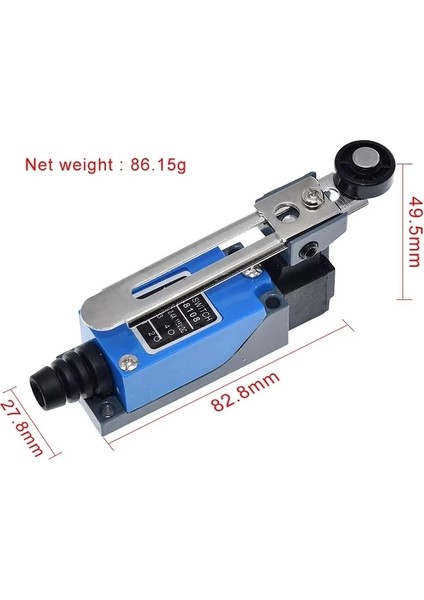 ME-8108 Kol Ayarlı Metal Limit Switch - 5A/250VAC