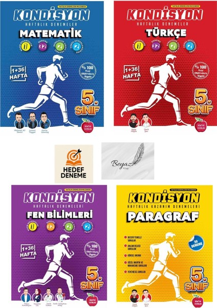Newton 5.sınıf Kondisyon Matematik Türkçe Fen Paragraf Deneme Hedef Deneme