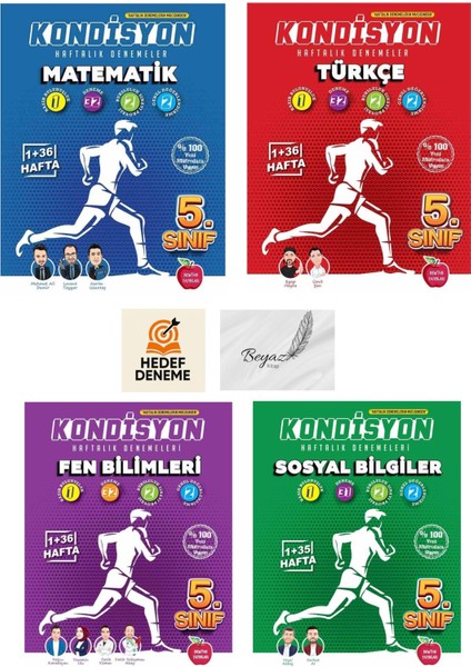 Newton 5.sınıf Kondisyon Matematik Türkçe Fen Sosyal Deneme Hedef Deneme
