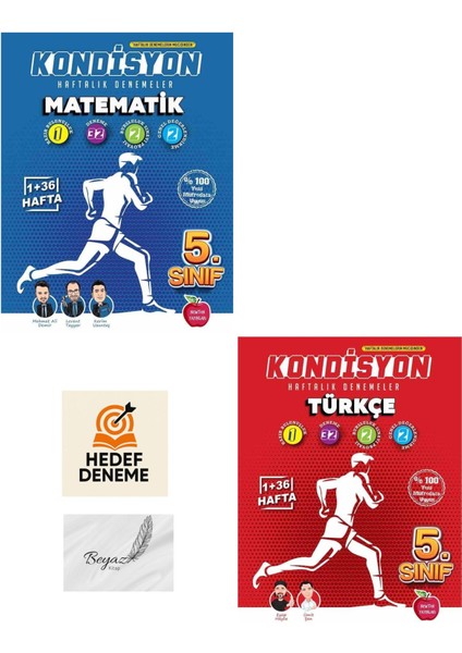 Newton 5.sınıf Kondisyon Matematik Türkçe Deneme Hedef Deneme