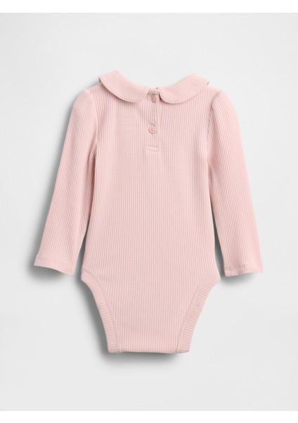 Bebek Açık Pembe First Favorites Tinyrib Bodysuit fırsatları