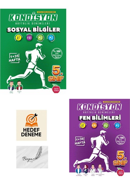 Newton 5.sınıf Kondisyon Sosyal Bilgiler Fen Bilimleri Deneme Hedef Deneme