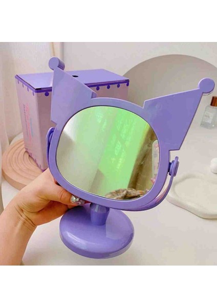 Kuromi Karakter Masaüstü Ayna & Sevimli Tatlı Şirin Dekoratif Hediyelik Güzellik Aynası Özel Tasarım modelleri