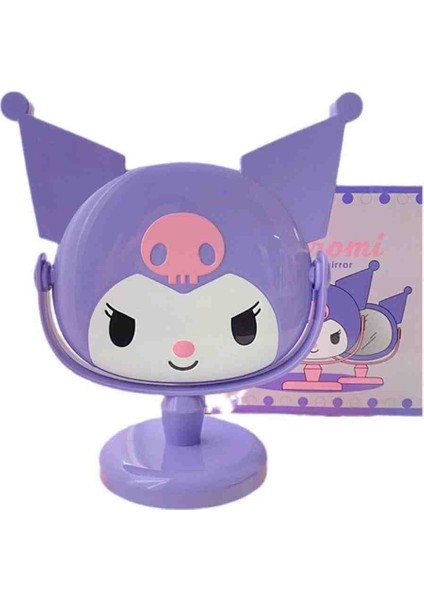 Kuromi Karakter Masaüstü Ayna & Sevimli Tatlı Şirin Dekoratif Hediyelik Güzellik Aynası Özel Tasarım fırsatları