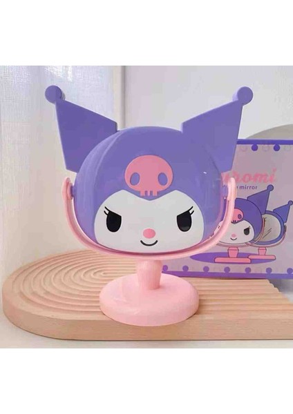 Kuromi Karakter Masaüstü Ayna & Sevimli Tatlı Şirin Dekoratif Hediyelik Güzellik Aynası Özel Tasarım indirimleri