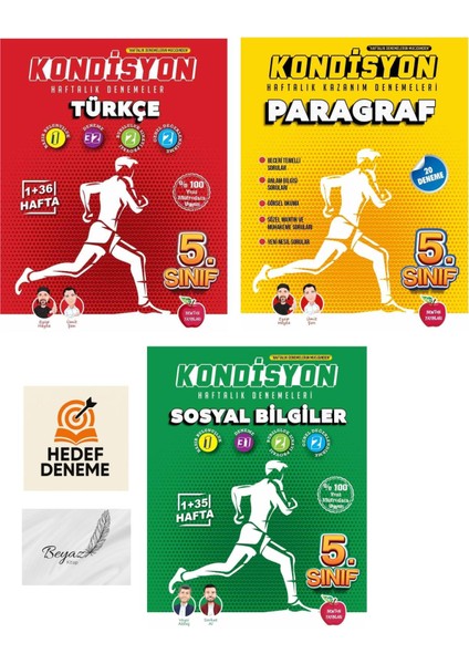Newton 5.sınıf Kondisyon Türkçe Paragraf Sosyal Bilgiler Deneme Hedef Deneme