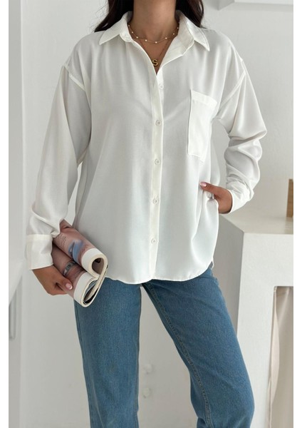 Kadın Oversize Gömlek – Astarsız & Rahat Kesim modelleri