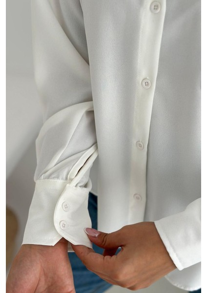 Kadın Oversize Gömlek – Astarsız & Rahat Kesim indirimleri