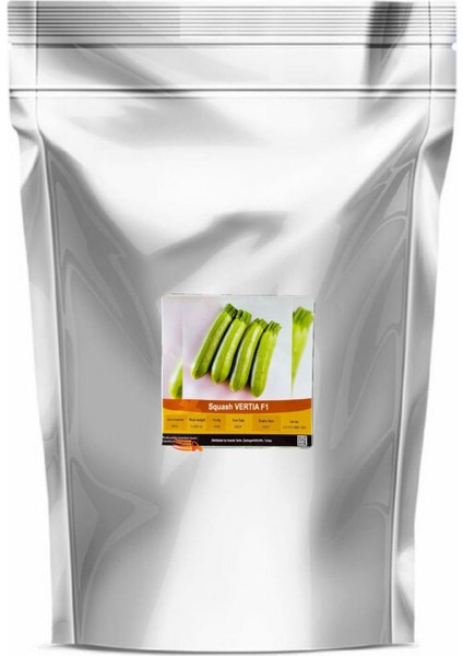Squash Vertıa F1 Hibrit Kabak Tohumu