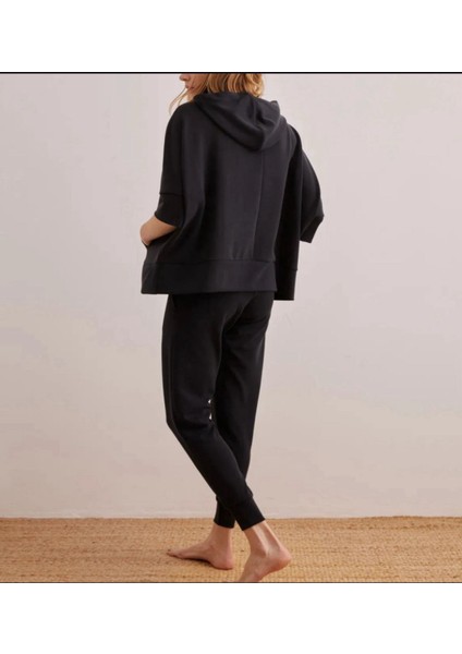 Siyah Sweat Modal Kumaş modelleri